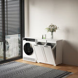 Laundry Cabinet ,with 2 Removable Liner Bags W331P206345