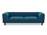Pet sofa with backrest and armrests, modern rectangular pet sofa suitable for small and medium dogs, 72137278