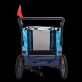 2-in-1 Bike Trailer & Push Cart for Pets - Detachable Bike Hitch & Push Handle Included W1364133910