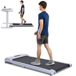 ZUN 2 in 1 Under Desk Electric Treadmill 2.5HP, Remote Control, Display, Walking Jogging Running Machine MS299246AAE