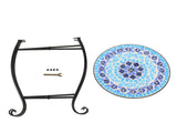 Inlaid With Diamond-Colored Sea Mosaics With Round Terrace Bistro Tables 21014549