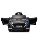 ZUN 12V Kids Ride On Electric Car w/Parents Remote Control,Licensed Audi SQ8 for Kids,Dual W1396P143150