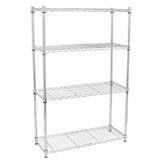 4-Layer Chrome Plated Iron Shelf 120*90*35 Silver 00410035