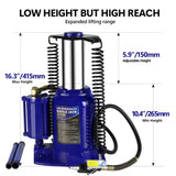 ZUN Air Hydraulic Bottle Jack 32 Ton Manual Auto Truck RV Repair. Automotive Lift Tools Heavy Duty Truck W1239124015