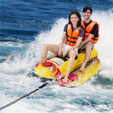 Yellow Inflatable Towable Tube Banana Boat for Boating 57978634