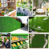 5ft x 10ft Premium Artificial Turf Mat with Drainage Holes. Thick Fake Grass with Rubber Backing, W3280P296544