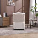 ZUN COOLMORE Recliner Chair,360 Degree Swivel Nursery Chair,Glider Chair,Modern Small W1539P151221