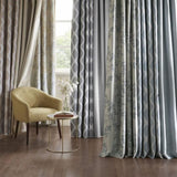 Printed Ikat Blackout Patio Curtain B03599827