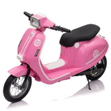 24V 250W Powerful Electric Scooter W/12" Air-Filled Tires,Hand Accelerator & Brake,Dual Rear W1578P297858