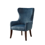 ZUN Button Tufted Back Accent Chair B03548252