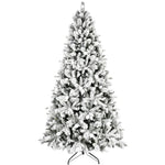 ZUN 7.5FT PE/PVC/Pine Mixed Christmas Tree with Colorful + Warm Light 10-Function LED, Memory Wire & 33201672