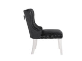 Erica with stainless steel Legs Black 808857623171