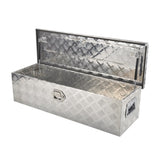 39Silver Aluminum Tool Storage Box Fit For Pickup Truck Bed Lock MT018011 20114098
