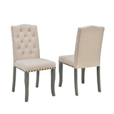 6-Piece Farmhouse Table Set, Rectangular Trestle Table and 4 Upholstered Chairs & Bench for 82603456