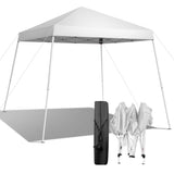 ZUN 2.5 x 2.5m Portable Home Use Waterproof Folding Tent White 51740478