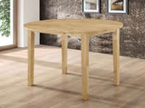 Natural and Tan 3-piece Dining Set with Drop Leaf B062P145452