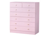 Modern Simple 7-Drawer Dresser Pink 34426595