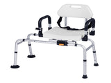 Sliding Shower Chair , 4-Position Swivel Seat & Left-Right Slide, 300LBS Capacity 29678613