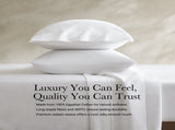 4 Pieces Cal King Sateen Sheet Set,White B035P381314