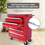 ZUN 5-Drawer Metal Rolling Tool Chest with Wheels,Tool Storage Cabinet With Locking System 24875909