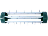 Lawn Aerator, Heavy Duty Rolling Lawn Aerator, Garden Yard Rotary Push Lawn Aeration with Steel 39005271