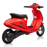 24V 250W Powerful Electric Scooter W/12" Air-Filled Tires,Hand Accelerator & Brake,Dual Rear W1578P297812
