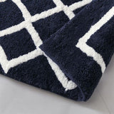 Reversible High Pile Tufted Microfiber Bath Rug B03598722