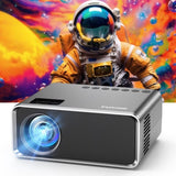 Projector with WiFi and Bluetooth, Upgraded 5G Portable Projectors 4K Supported Native 1080P, 35589178