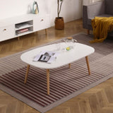 ZUN ARC-SHAPED COFFEE TABLE W1581P144338