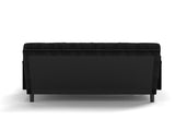 Black 2 seater sofa sleeper with recline fuction W570P195344
