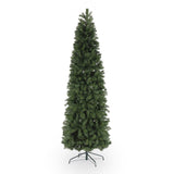 7.5ft Pencil Shape Automatic Tree Structure PVC Material 1090 Round Heads 350 Lights Warm Color With 58420987