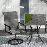 2pcs Patio Swivel Chairs ,Outdoor Garden Bench Garden chair Swivel Chairs Set of 2 30295003