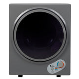 GYJ25-78G2 Compact Portable Household clothes Dryer 2.5KG 1.6cuft with Stainless Steel Drum Black 01341671