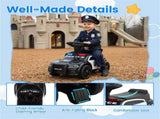 Kids Police Push Car with Flashing Lights & Siren, Perfect Gift for Little Officers 18 Months 47569364