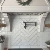 Pot Filler Faucet Wall Mount,Commercial Kitchen Faucet Folding Stretchable with Double Joint Swing T3177P277526