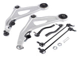 6Pcs Front Lower Control Arms Kit Sway Bar Fit for 2013-2020 Nissan Pathfinder Infiniti QX60 JX35 70209680