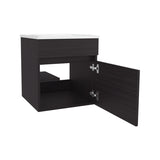 Newell Vanity Sink, Bathroom, Black B092P360644