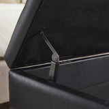 COOLMORE Teddy wool fabric, solid wood feet for solid weighing, and bed end stool with storage W1539P242727