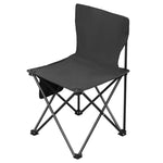 ZUN 4 Pack Folding Chairs with Carrying Bag, Lawn Chairs Camp Chair Beach Chair Portable Folding 05771234