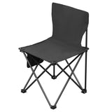 ZUN 4 Pack Folding Chairs with Carrying Bag, Lawn Chairs Camp Chair Beach Chair Portable Folding 05771234