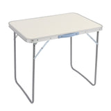 ZUN 70x50x60cm Aluminum Camping Folding Table 79741119