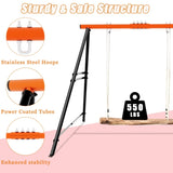 Porch Swing Frame, 550lbs Weight Capacity Swing Stand, Heavy Duty A-Frame Swing, Swing Stand Frame 32920796