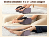 Multi-Functional Full Body Massage Mat with Flannel/PU Leather Surface, Shiatsu Neck Foot Massagers, 88731027