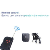 1Pcs Motorcycle Front Or Rear Electric Remote Control License Plate Holder Kit Ignitor Interface for 42462347