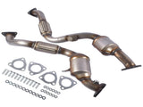 2X Front Catalytic Converters Replacement for Porsche Cayenne 3.6L V6 2008-2010 955113034AX 44180567