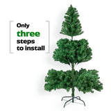 ZUN 8FT Christmas Tree with 1138 Branches 24504328