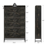 Shoe Cabinet, Entry Home Shoe Cabinet, Entrance Balcony Storage Cabinet, Large Capacity Shoe Rack, W2896P215175