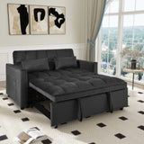 Convertible Sofa Bed,3-in-1 Pull Out Couch Bed with Reclining Backrest and Pillows,Sofa Bed Chair W2941P243734