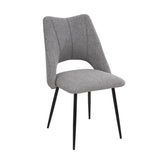 4-Chair Set Combination, Modern and Simple, With High Resilience Filling, Metal Legs, Adjustable W757P304077