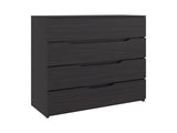Bristol 4-Drawer Dresser, Wenge B128P485417